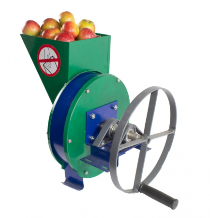 Razatoare fructe Vinita, manuala + fulie atasare motor, Cutit inox, 250kg/h, Capacitate 5kg [2]