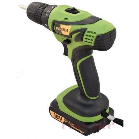 Bormasina cu acumulator,Model Procraft PA18PRO, 18V, Autofiletanta + Geanta Transport [3]