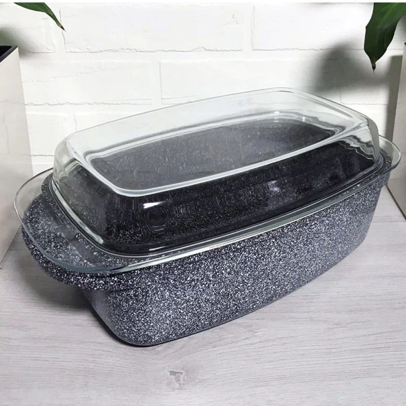 Roaster dreptunghiular Bohmann BH6232MRB, 5.5L, 32x21cm, Negru [1]