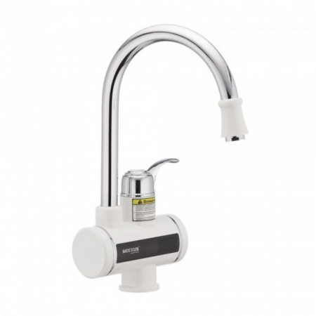 Robinet instant electric pentru apa MIXXUS Electra 240-E White, 3 kW, Plastic/ Otel inoxidabil [0]
