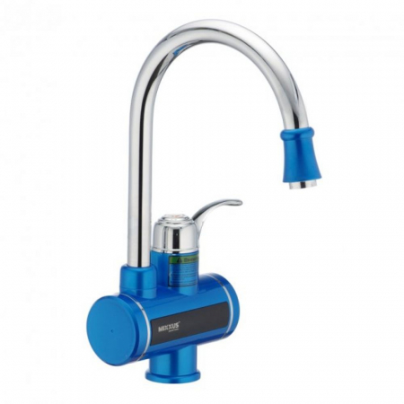 Robinet instant electric pentru apa MIXXUS Electra 240-E Blue, 3 kW, Plastic/ Otel inoxidabil [0]