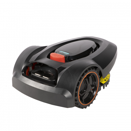 Robot (masina) de tuns gazon Detoolz DZ-SE224, WIFI, 18cm, acumulator 2Ah, 600 mp, inaltime taiere 60mm, latime taiere 180mm [4]