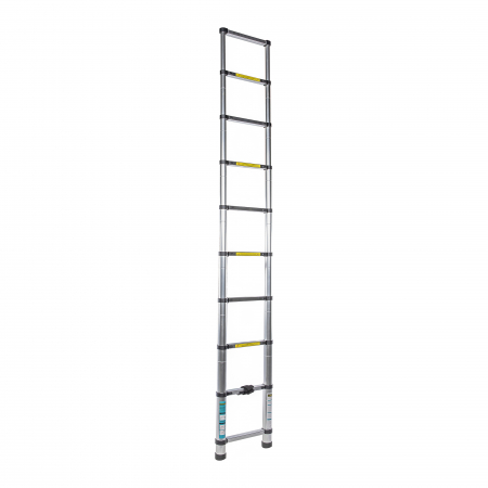 Scara telescopica Detoolz DZ-C243, 2.9m - 10 trepte, Aluminiu,150 kg [1]