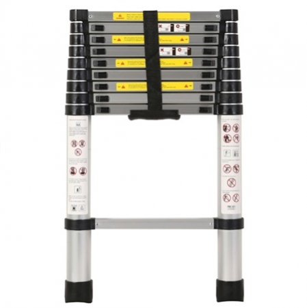 Scari normale si telescopice - Scara telescopica Rotor KME1029, 1 tronson, 10 trepte, inaltime maxima 2.9m