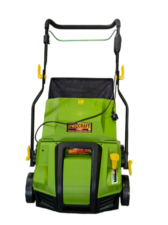 Scarificator electric (grebla electrica) Procraft PSC400, 1800W, 3722RPM, 3 Trepte reglare inaltime, Capacitate cos 55L [1]