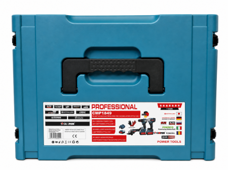 Set 3 in 1 Altai Campion PRO – Polizor Unghiular, Masina de Impact si Autofiletanta Brushless, 2 Acumulatori 48V / 6Ah, Incarcator, Cutie de Transport si Depozitare [10]