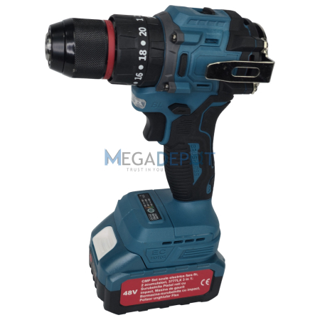 Set 3 in 1 Altai Campion PRO – Polizor Unghiular, Masina de Impact si Autofiletanta Brushless, 2 Acumulatori 48V / 6Ah, Incarcator, Cutie de Transport si Depozitare [3]