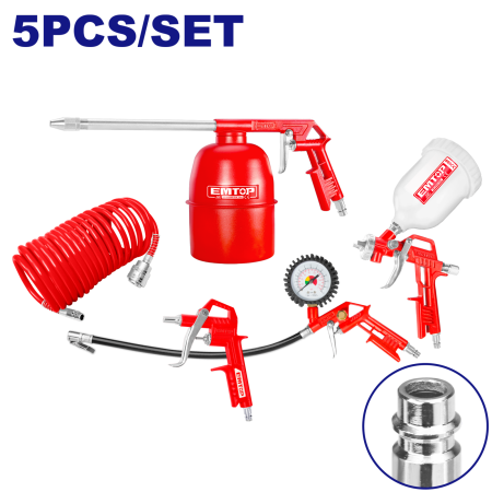 Scule electrice - Set de 5 scule pneumatice - EATLS0503, EMTOP