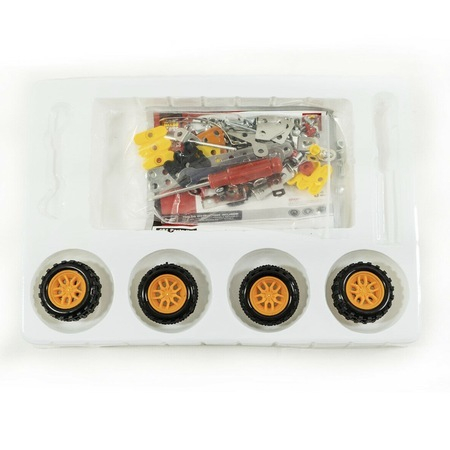 Set de constructie Masinuta Off-Road OXHMA, Metal, 128 piese, +8ani [5]