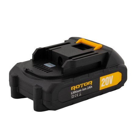 Set incarcator cu acumulatori Rotor, 20V/2Ah [3]