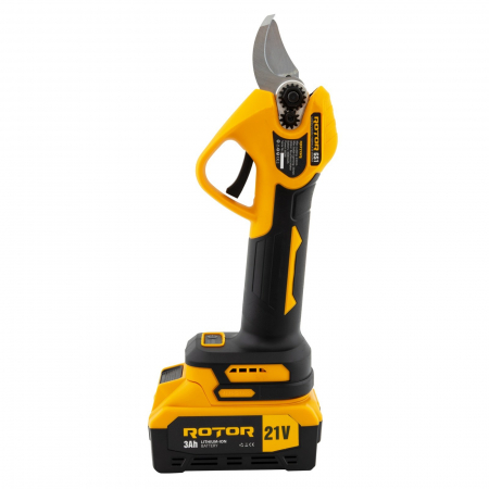 Set Minifierastrau + Foarfeca de taiat crengi Rotor, 21V/ 3Ah, 500/600W, 4500RPM, 2 Acumulatori inclusi [7]