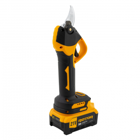 Set Minifierastrau + Foarfeca de taiat crengi Rotor, 21V/ 3Ah, 500/600W, 4500RPM, 2 Acumulatori inclusi [8]