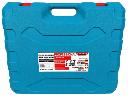 Set scule electrice 4in1 ALTAI, Pistol de Impact, Ciocan Rotopercutor, Masina de Gaurit cu impact si Polizor Unghiular - Flex, Geanta de transport [4]