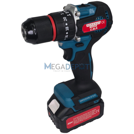 Set scule electrice 4in1 ALTAI, Pistol de Impact, Ciocan Rotopercutor, Masina de Gaurit cu impact si Polizor Unghiular - Flex, Geanta de transport [6]