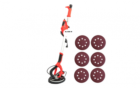 Slefuitor pereti tip girafa SPARTAN XL1250, 1250W, extensibil, cu aspirator si led [1]