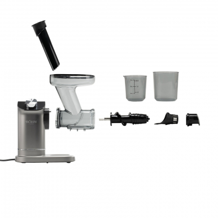 Storcator cu presare la rece pt.fructe si legume Bohm, 150W, Accesorii incluse [7]