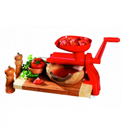 Bucatarie - Storcator manual pentru rosii Vanora VNZIPM2, Plastic, Rosie