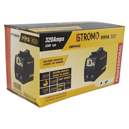 Aparat de sudura ( Invertor ) STROMO MMA 300, Cablu  3m, 320Amps [2]