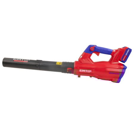 Suflanta cu 2 acumulatori 4.0Ah, motor fara perii (brushless), 8.5m3/min - ELAB204282, EMTOP [1]