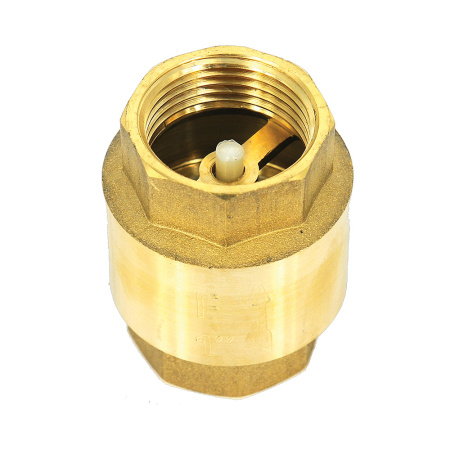 Accesorii pompe - Supapa de sens cu arc 1” (1 tol), alama, FI-FI