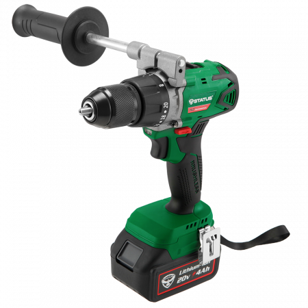 Surubelnita electrica Status CTW24Li, 20V, 4Ah, 2 acumulatori, fara carbuni [0]