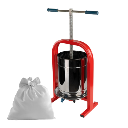 Zdrobitori si Teascuri fructe - Teasc/Presa struguri manuala 20 L Dionis, Capacitate max de incarcare 17 Kg