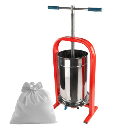 Zdrobitori si Teascuri fructe - Teasc/Presa struguri manuala 25 L Dionis, Capacitate max de incarcare 18 Kg