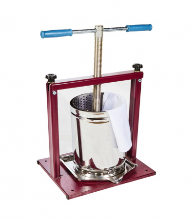 Agro & Zootehnie - Teasc/Presa struguri Vilen Inox 10L, fara picioare, Demontanil, Rapid