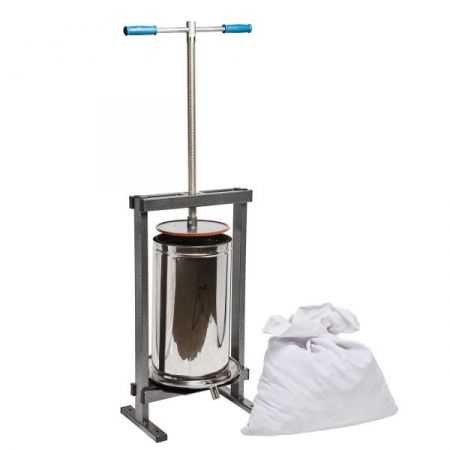 Teasc/Presa struguri Vilen Inox 25L, cu picioare [0]