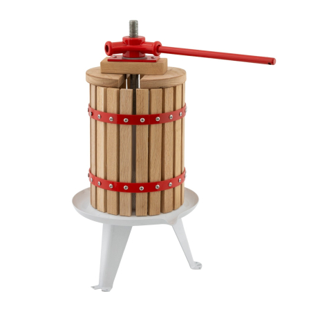 Teasc struguri Elefant FP-12 Lemn 12 L cu picioare, sistem presare lemn, inaltime 570mm [0]