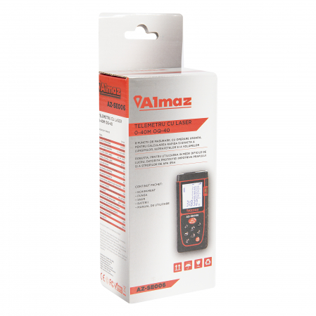 Telemetru cu laser Almaz AZ-SE006, 0-40m OQ-40 [5]