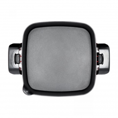 Tigaie electrica Just Perfecto JL-01, 30x30x70cm, 75cm cablu, Capac sticla termorezistenta, Strat interior anti-lipire [2]