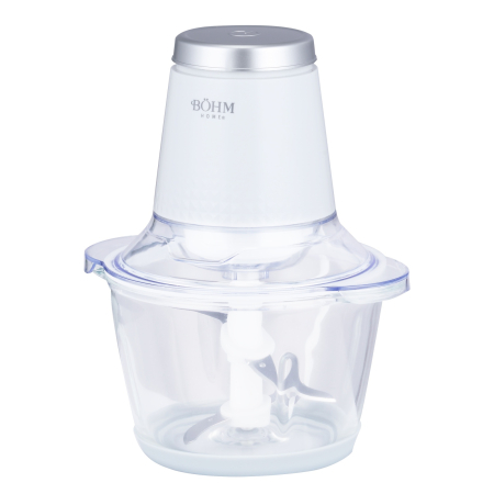 Fara categoriee - Tocator de alimente BOHM Home BFCG40W12, 400 W, recipient din sticla 1,2 L, 4 lame