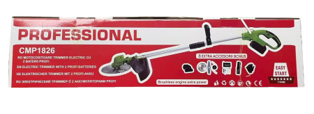 Trimmer electric pe acumulator Altai, 48V, 2 acumulatori 6000mAh, brat telescopic 90-125 cm, diametru taiere 300mm, Accesorii incluse [3]