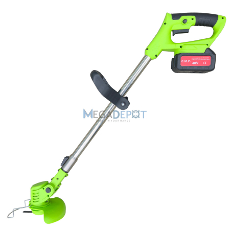 Trimmer electric pe acumulator Nowa, 48V, 2 acumulatori 6000mAh, brat telescopic 90-125 cm, diametru taiere 300 mm, 12 componente [3]