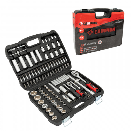 Trusa de chei, 108 piese, geanta de transport, Campion [0]