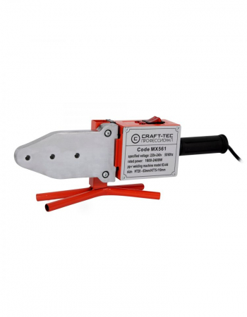 Truse lipit tevi PPR - Trusa pentru sudat tevi PPR Craft-Tec MX561, 1600-2400W