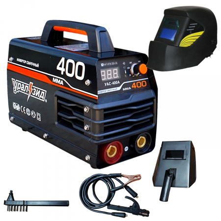 Aparate de sudura - Aparat de Sudura - Invertor MMA 400A URALZID + Masca Automata cu cristale lichide, Accesorii Incluse