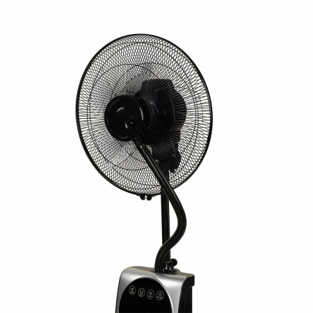 Ventilator cu pulverizare apa si umidificare Bohm 16", 75W, 3 viteze, Functie de oscilatie 75°, Protectie Anti-Tantari/Aromatizare [2]