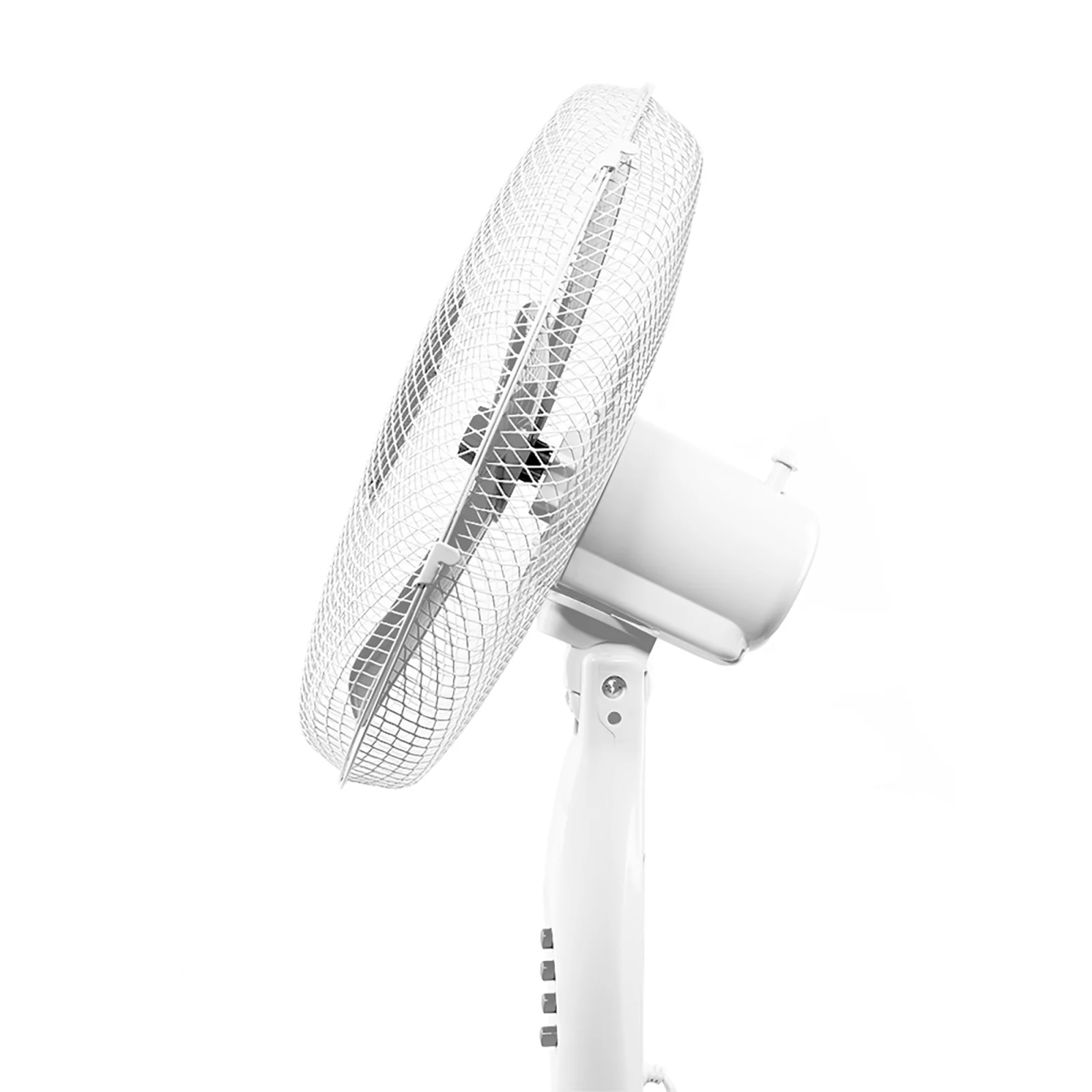 Ventilator de podea Bohm 16", 50W, 3 viteze, Inaltime reglabila 125cm, Alb [5]