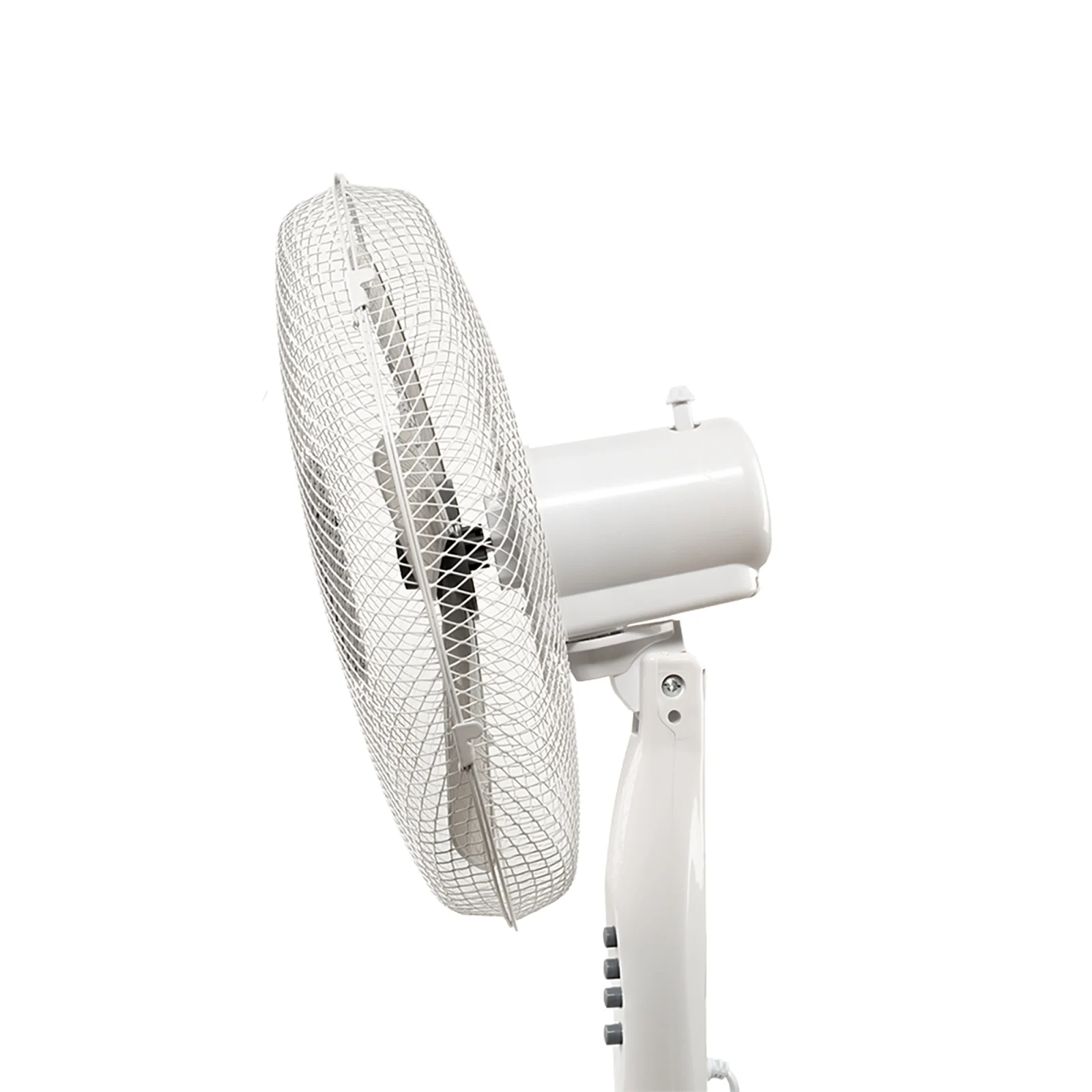 Ventilator de podea Bohm 16", 50W, 3 viteze, Inaltime reglabila 125cm, Alb [6]