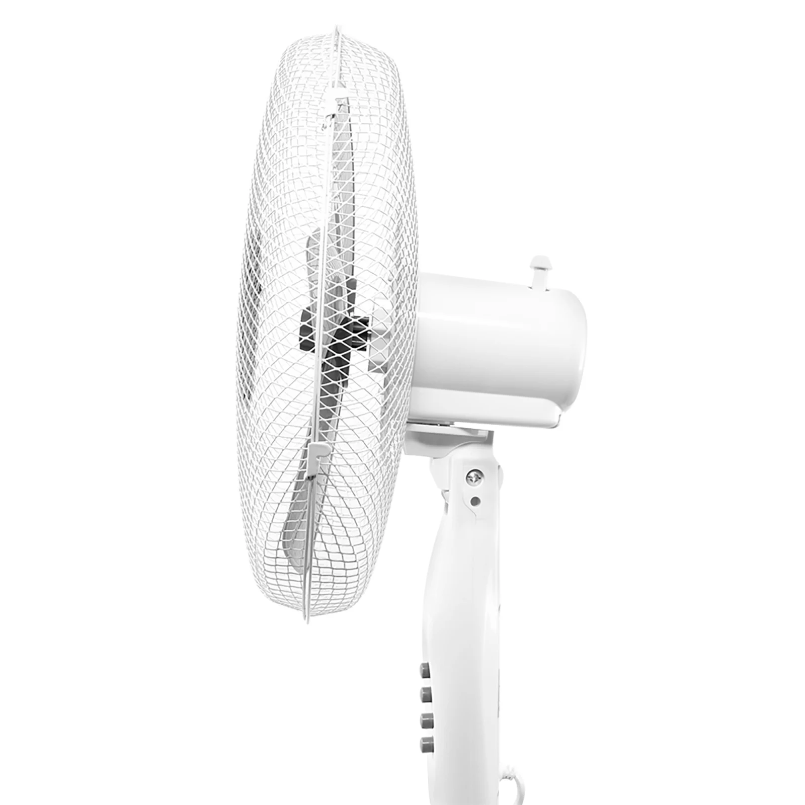 Ventilator de podea Bohm 16", 50W, 3 viteze, Inaltime reglabila 125cm, Alb [4]