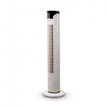 Echipamente de racire - Ventilator turn Bohm 32", 45W, 3 viteze, Functie de oscilatie 70°, Indicator LED, Telecomanda, Alb