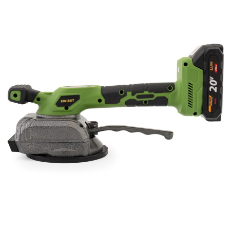 Ventuza pentru gresie, pe acumulator, Procraft, 20V/2Ah, 15000VPM, Diametru cupa 130mm [1]