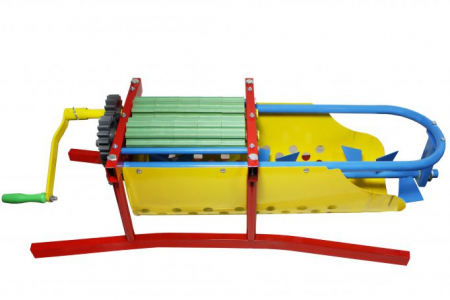 Zdrobitor desciorchinator manual de struguri Micul Fermier GF-1437, 300 kg/ora, 20L [2]