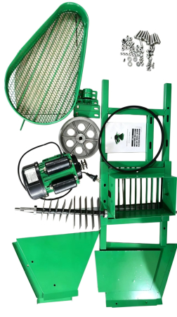 Zdrobitor electric de struguri Altai, 3000W, Volum cuva 25L, Productivitate 300-550Kg/h, Tambur poliamida [10]