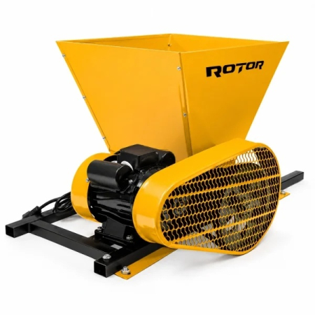 Zdrobitori si Teascuri fructe - Zdrobitor electric de struguri ROTOR, 750W, Volum cuva 28L, Productivitate 550Kg/h, Tambur poliamida