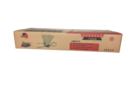 Zdrobitor manual de struguri Altai, Volum cuva 25L, Productivitate 180Kg/h, Tambur poliamida [4]