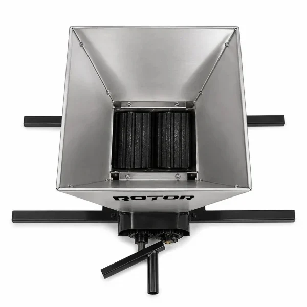 Zdrobitor manual de struguri Rotor, Volum cuva inox 28L, Productivitate 180Kg/h, Tambur poliamida - Rotor [1]