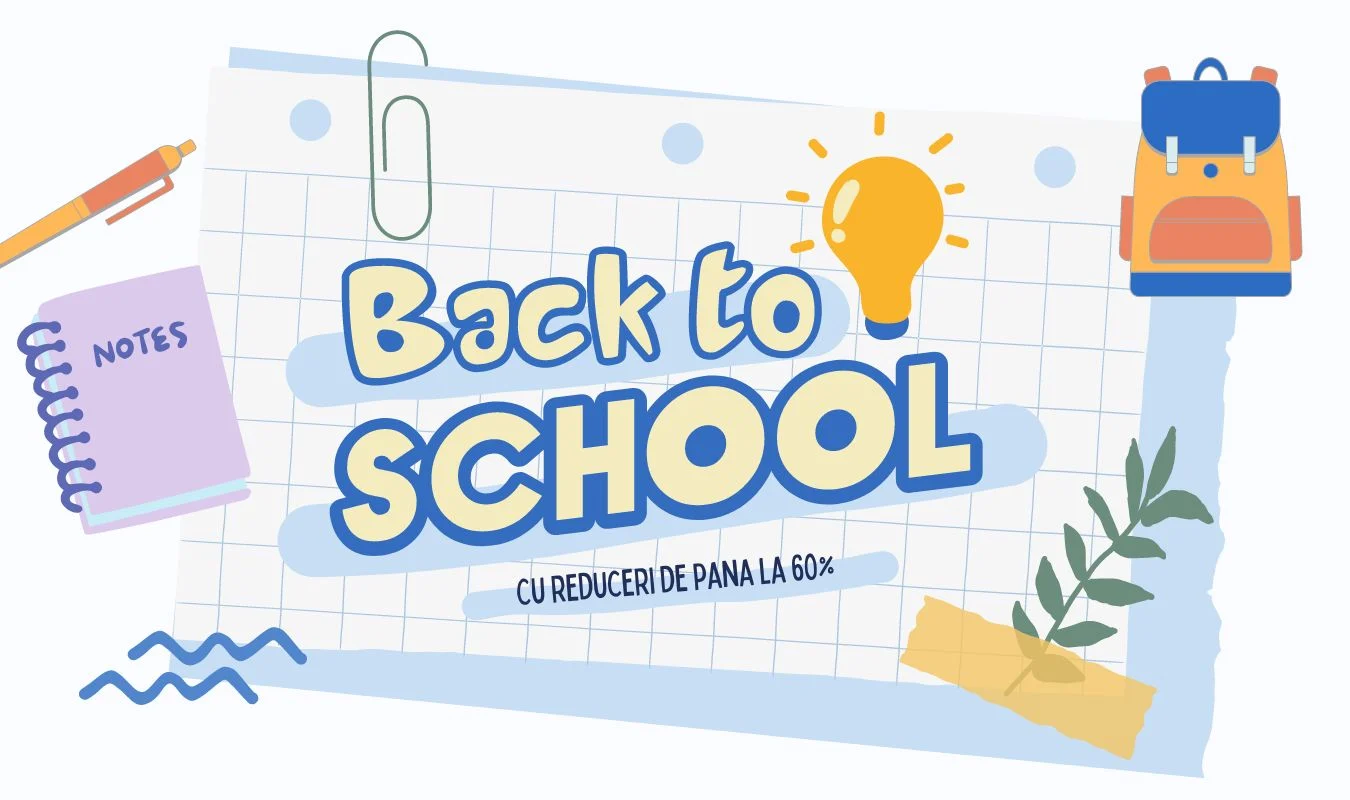 Reducerile Back to School: Echipamentele esentiale pentru un an scolar de succes